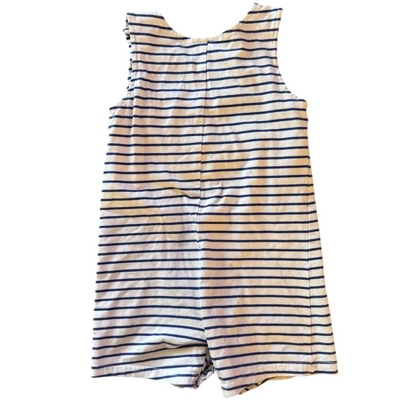 2T Fourth of July Striped Patriotic Truck Romper - Picture 3 of 6